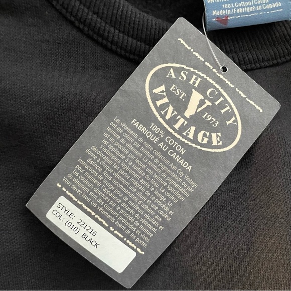 Ash City Vintage Viking Cup Sweatshirt Pullover Sweater With Flags Mens Large - Picture 4 of 5